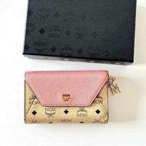 MCM Wallet, Monogram, Small, Authentic